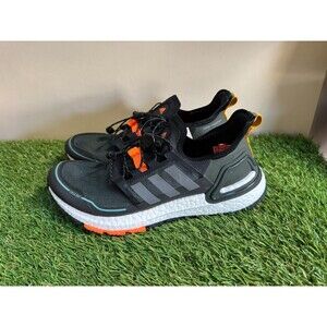 Mens Adidas Ultraboost C.RDY Black Signal Orange Running Shoes Size 8 Q46488 NEW